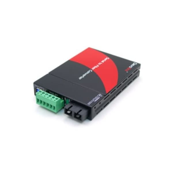 RS-232/422/485 To Fiber Converter, Single Mode 30KM, SC Connector